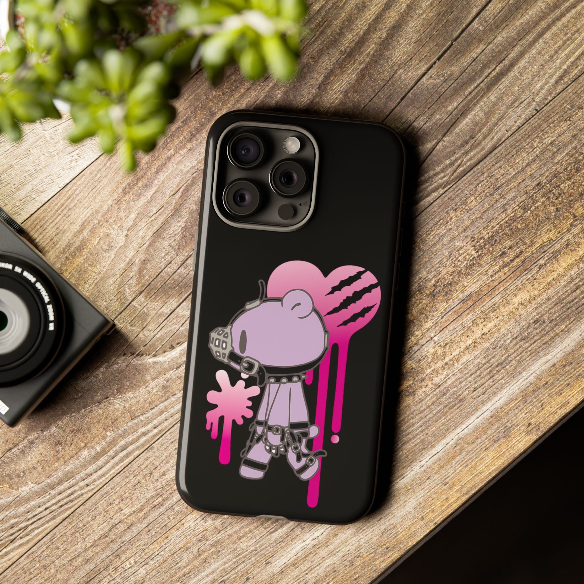 Gloomy Bear x DEDGRL6 "Jelly Heart" Tough Cases